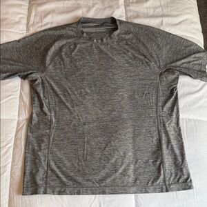Lands' End Men’s Heather Gray Swim Tee